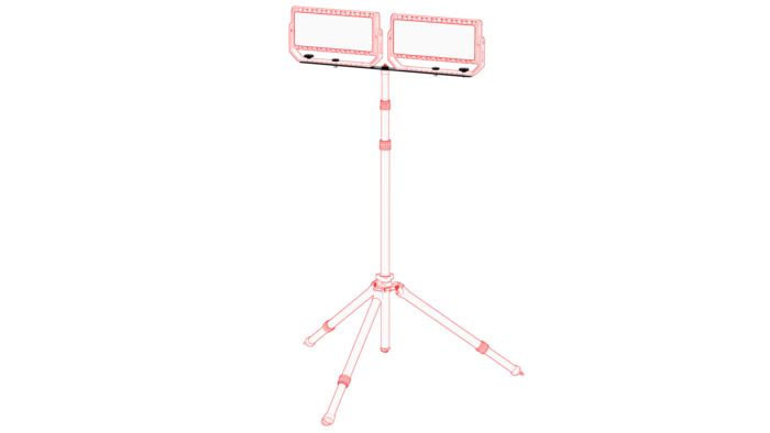 Ledlenser Topeltkinnitus Statiivile